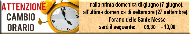 cambio orario